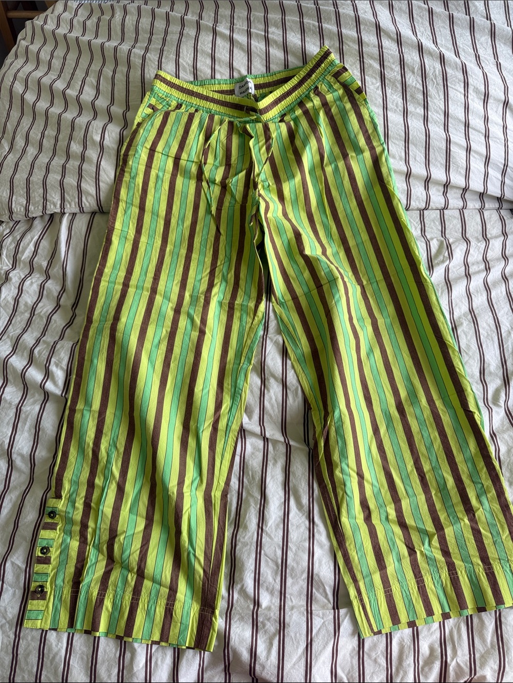 Damson Madder drawstring pants size US10